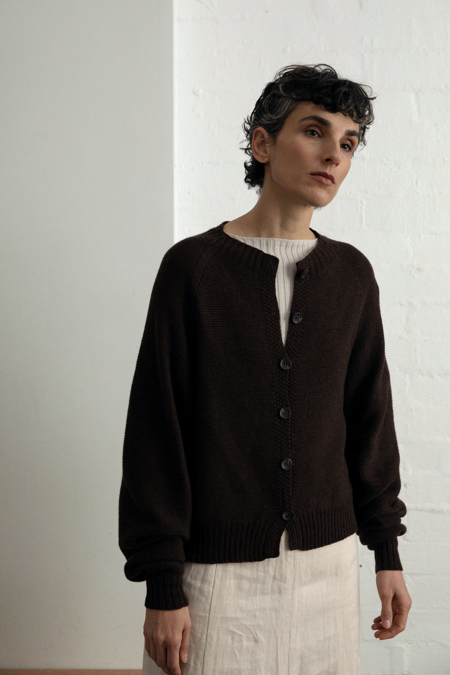 Loft Cardigan - Cocoa