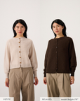 Loft Cardigan - Almost Black