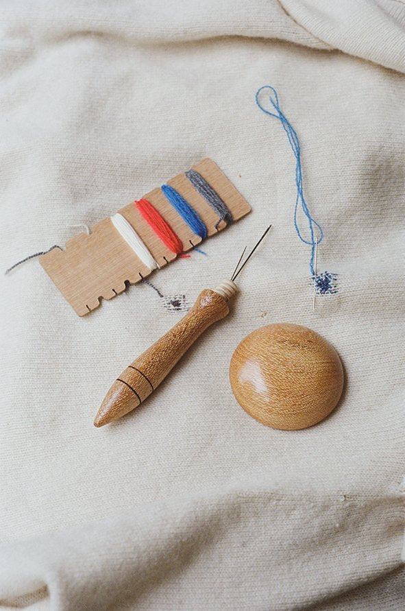 Francie Darning Kit | Knitwear Done Differently at francie.co.nz
