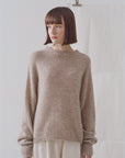 Campfire Raglan Knit - Natural (Sample)