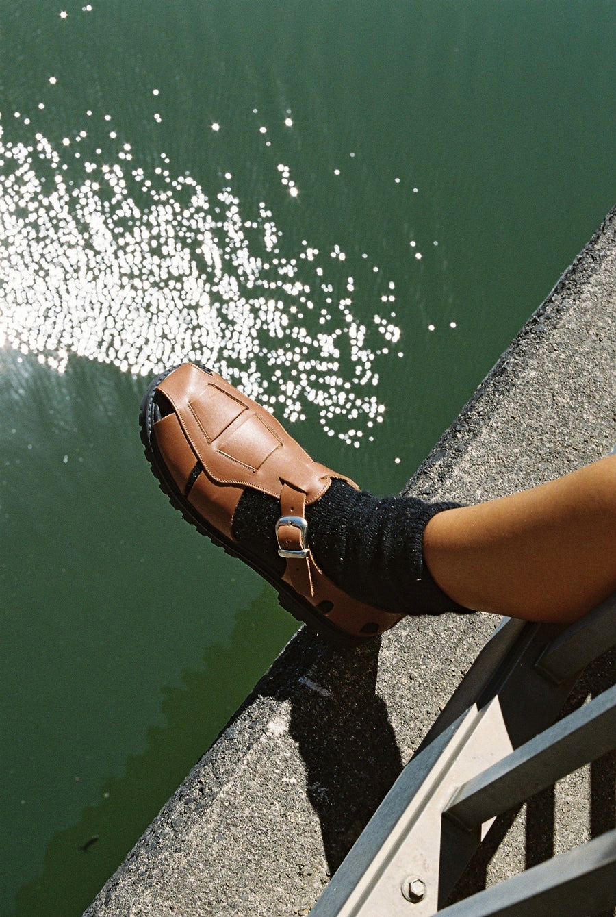 Possum Merino Socks - Black