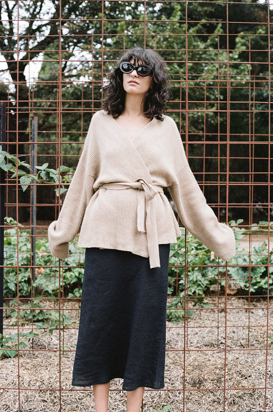 Luna Wrap Cardigan - Ivory