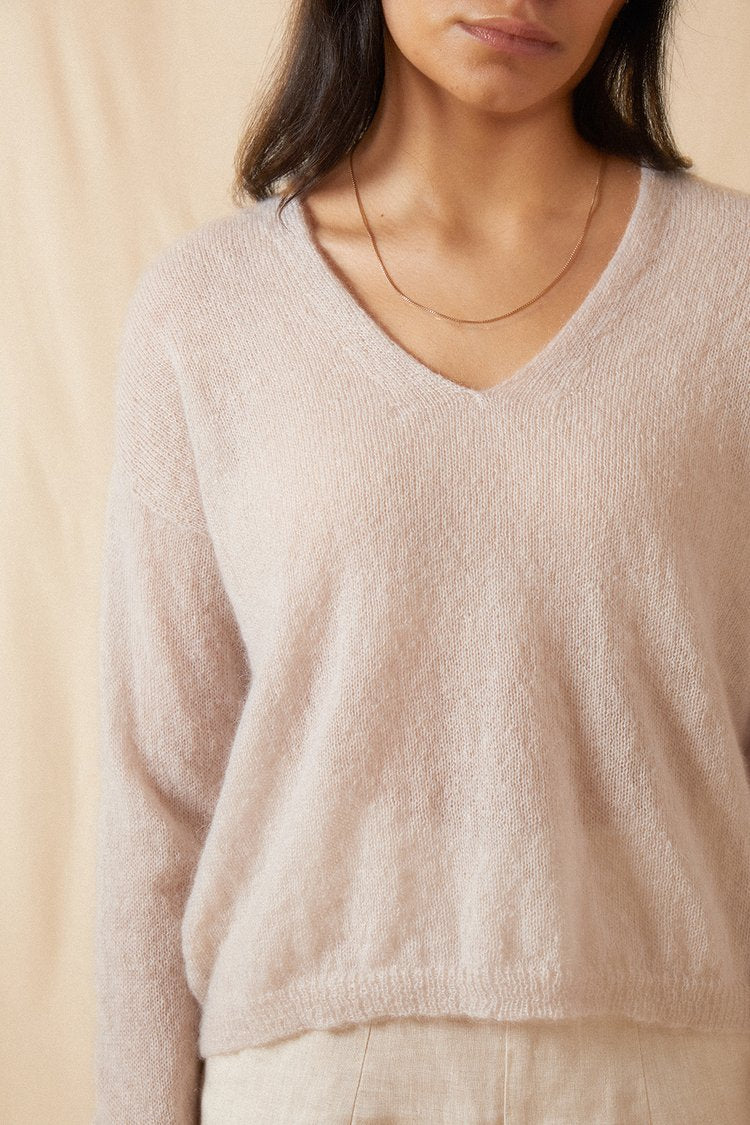 Float Knit - Oyster